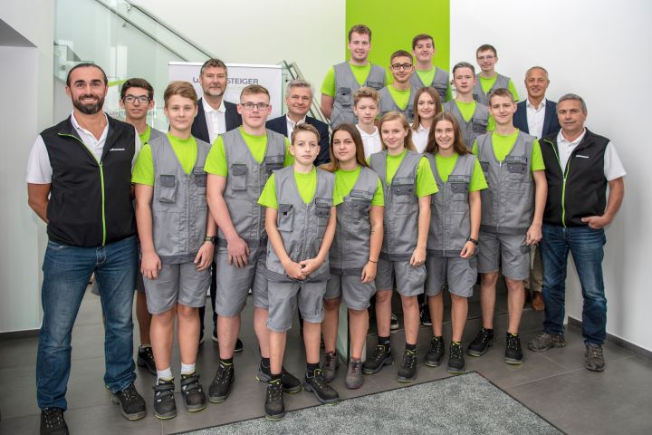 Apprentices at WINTERSTEIGER