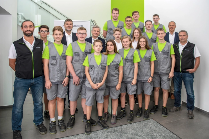 Apprentices at WINTERSTEIGER 