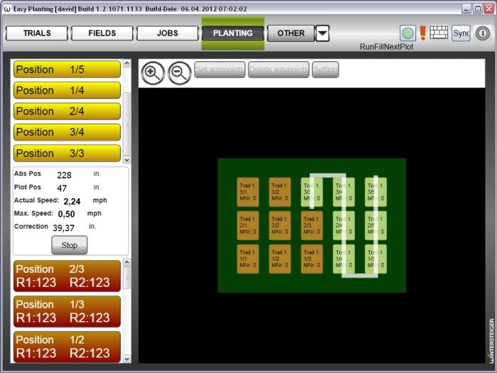 Easy Plant Software per la semina