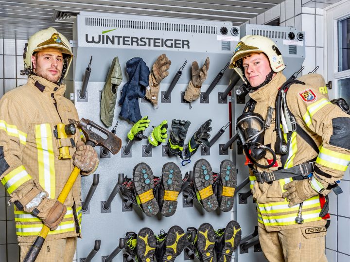 Volunteer fire department in Ried has invested in drying panels 